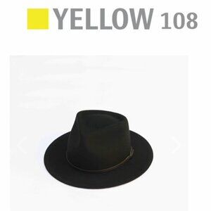 Yellow 108 Eastwood Fedora - M